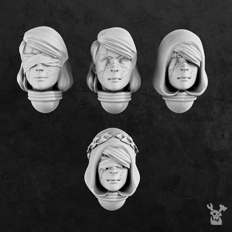 War Sister Heads &quot;Holy Elizabeth&quot; Bits Set