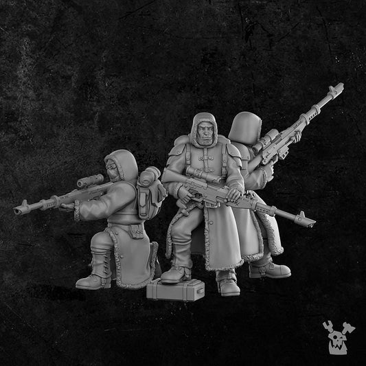 Frostborn Division Snipers Squad