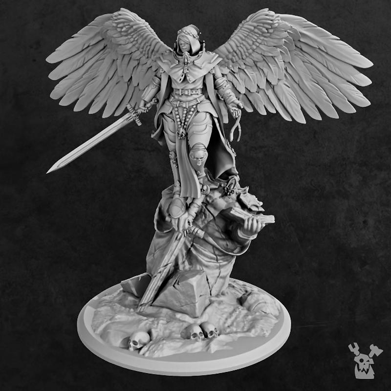 Archangel Elizabeth (true scale)