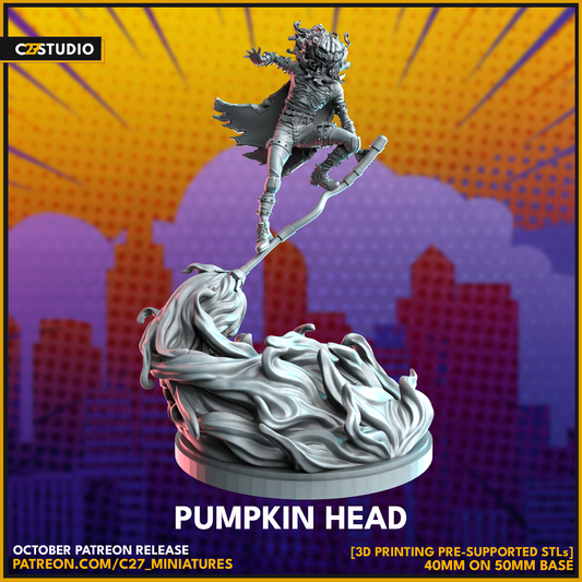 Pumpkinhead by c27 – Custom Miniature for Tabletop Play