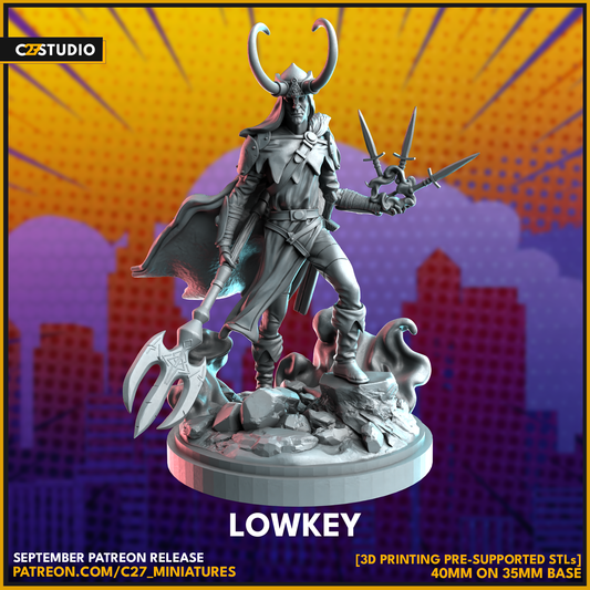 c27's Custom Lowkey 3D Model – For Tabletop Gamers