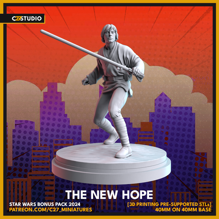 The New Hope 3D Model by c27 – Perfect for Custom Tabletop Games