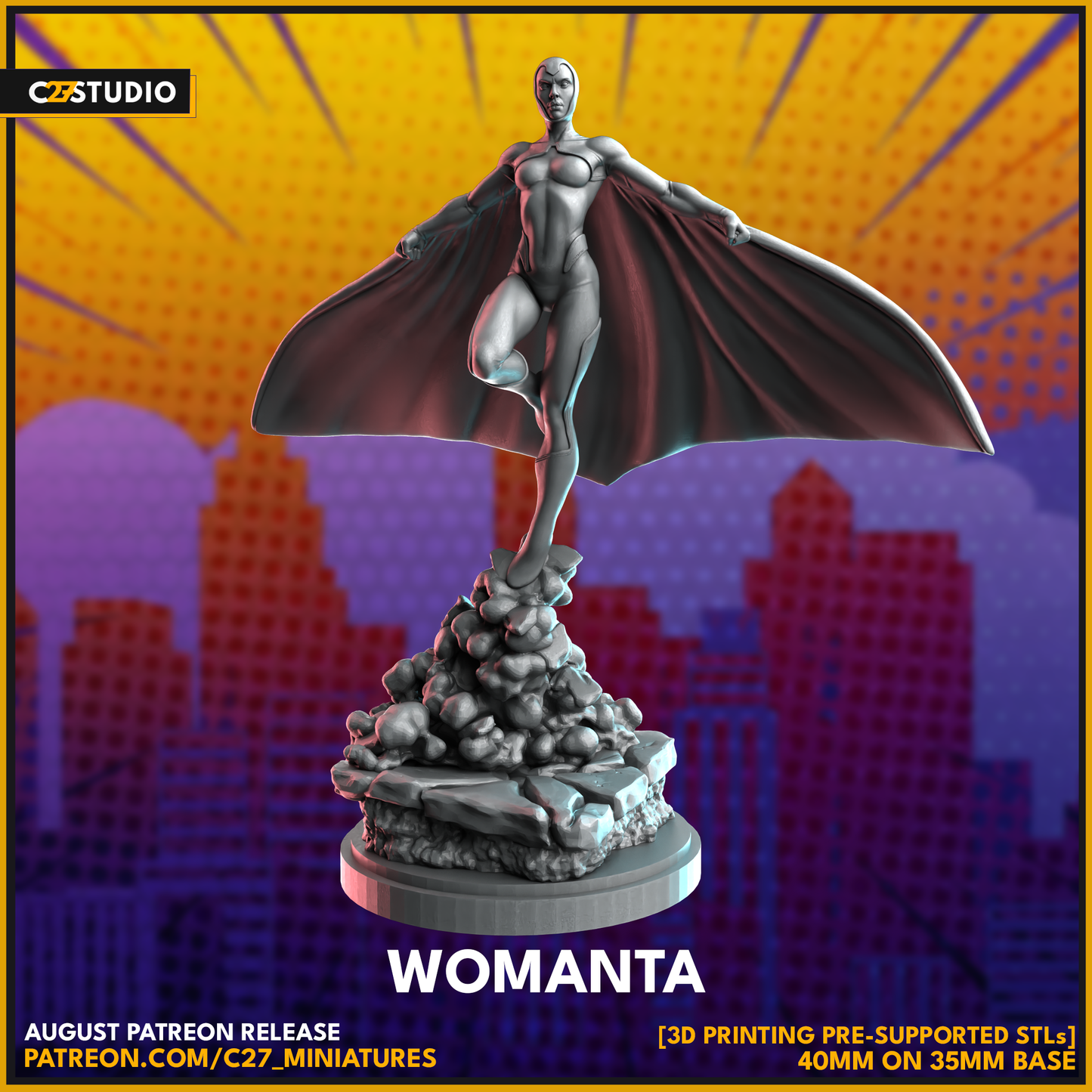 Get the womanta 3D Model by c27 for Tabletop Adventures