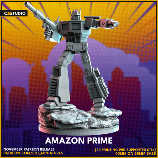 Enhance Your Game with Amazon Prime by c27 – 3D Miniature