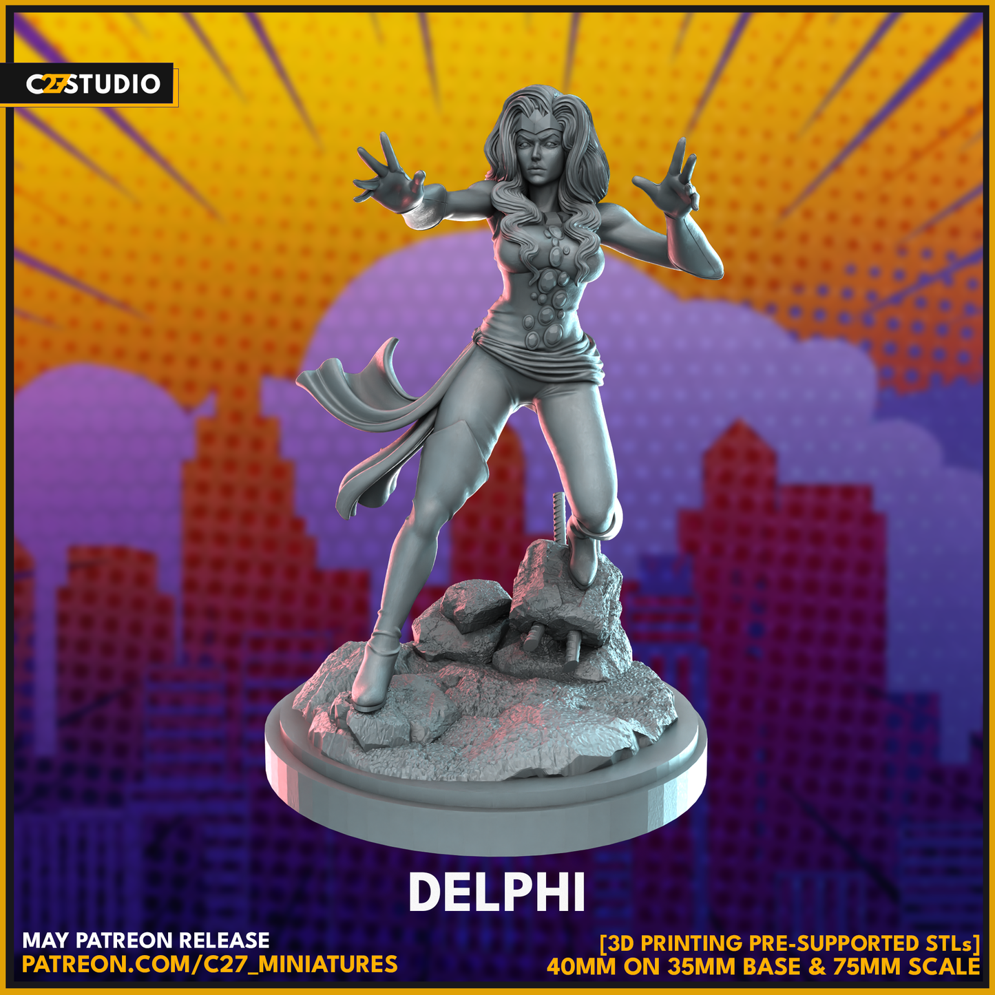 c27's Delphi 3D Miniature – Add to Your Collection