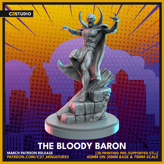 Unique The Bloody Baron 3D Model by c27 – Tabletop Game Ready