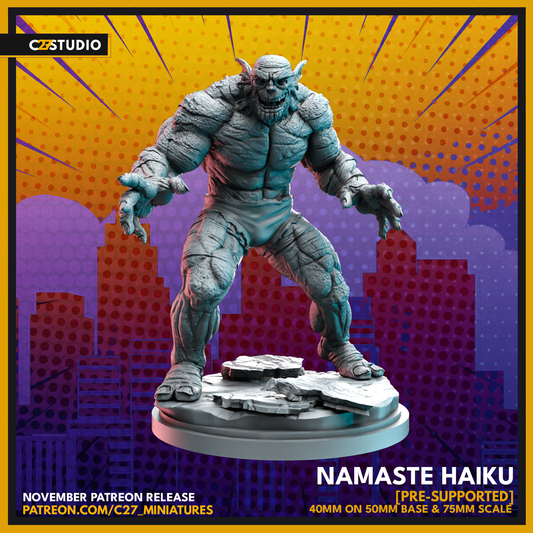 Namaste Haiku 3D Model by c27 – Perfect for Custom Tabletop Games