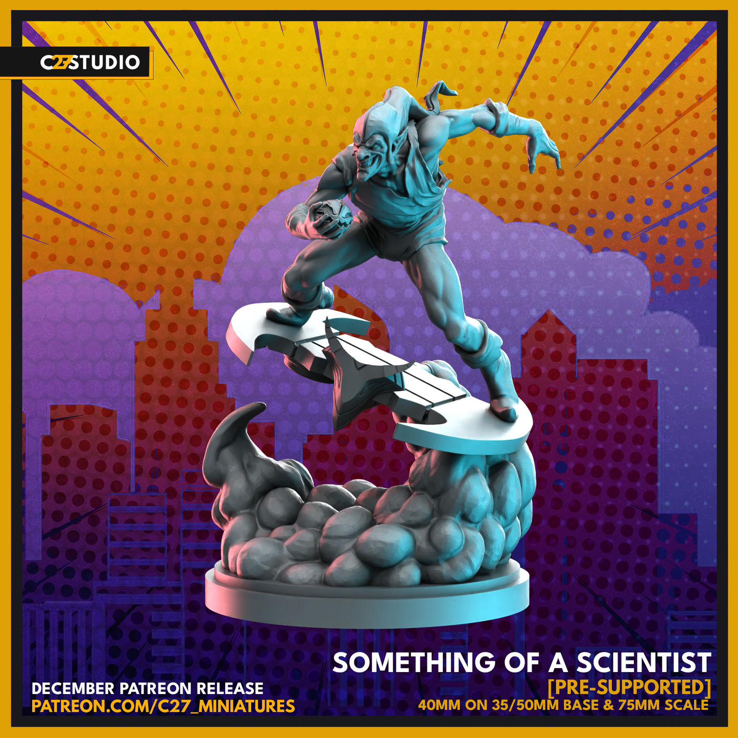 Something of a scientist by c27 – 3D Printed Miniature for Tabletop