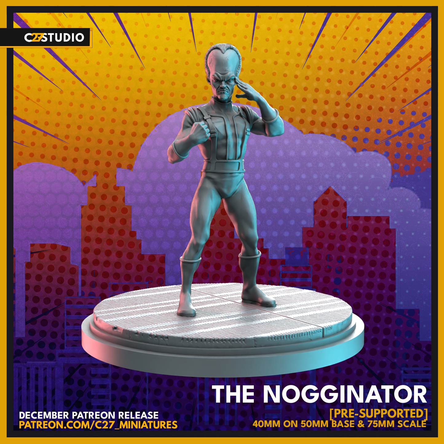 High-Quality The Nogginator 3D Model by c27 – Ready for Play