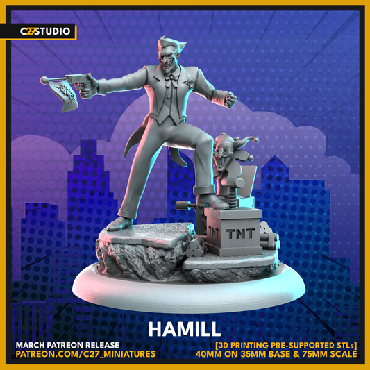 Hamil by c27 – Custom Miniature for Tabletop Play