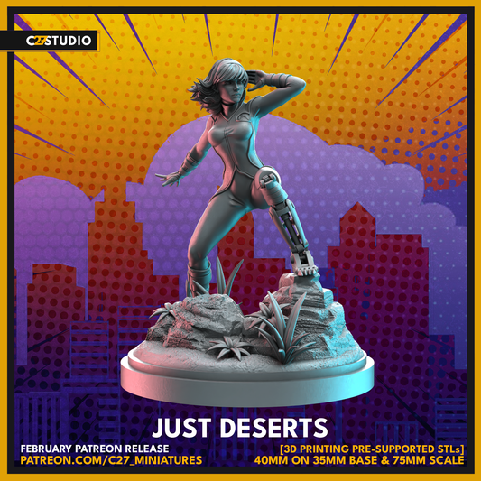 Unique just deserts 3D Model by c27 – Tabletop Game Ready