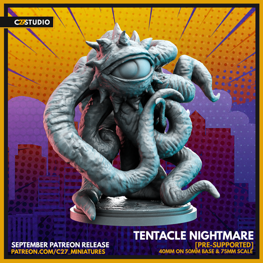 Tentacle Nightmare by c27 – Enhance Your Tabletop Experience