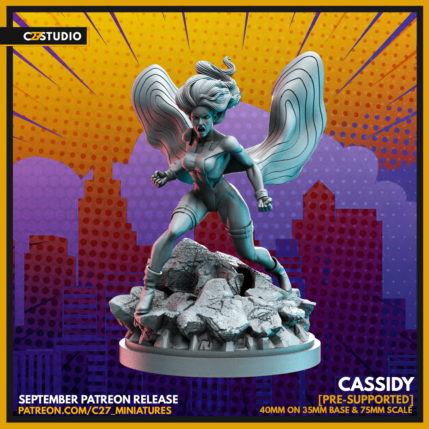 Enhance Your Game with cassidy by c27 – 3D Miniature