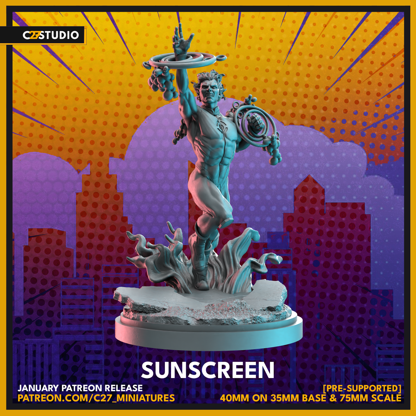 sunscreen 3D Model by c27 – Perfect for Custom Tabletop Games