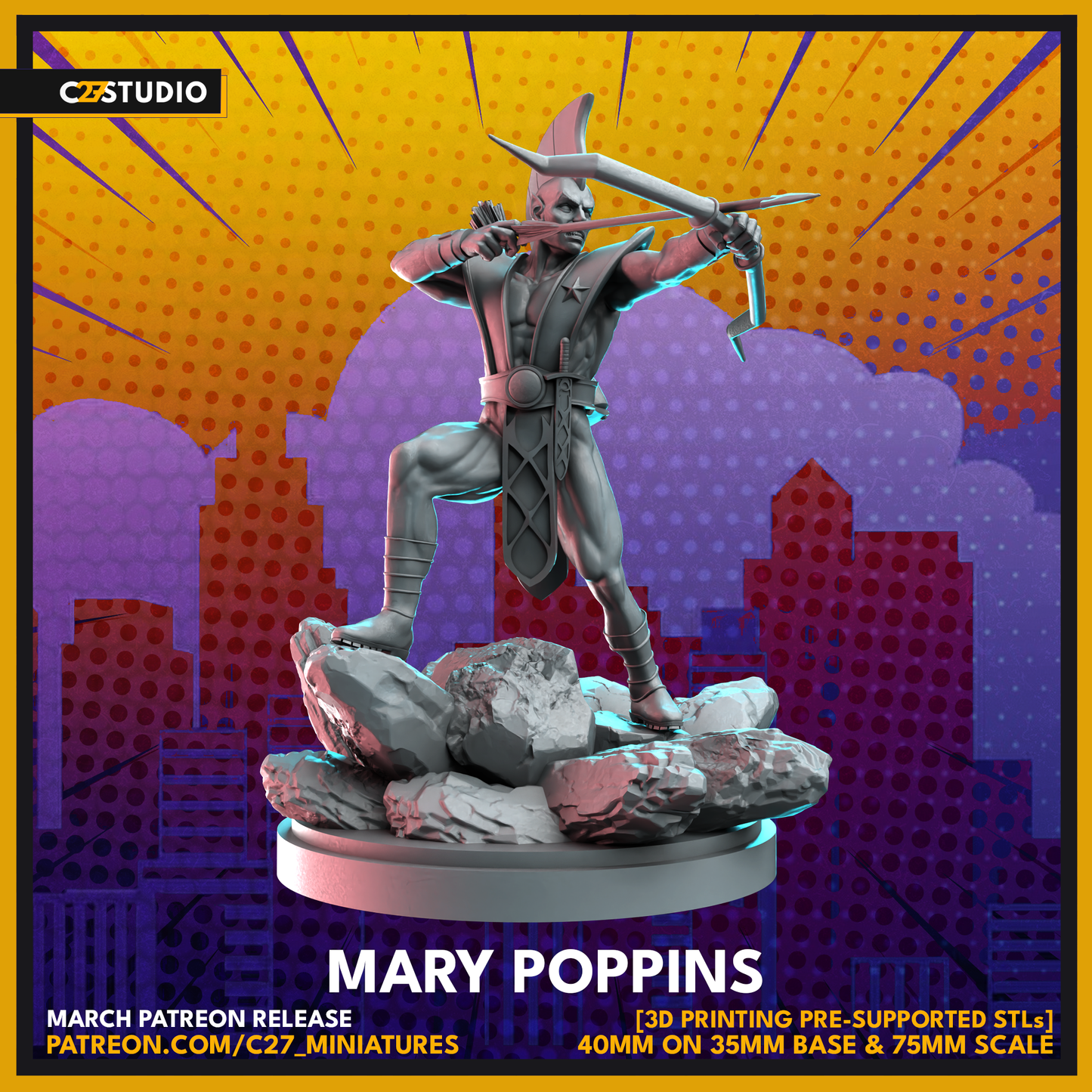 Enhance Your Game with Mary Poppins by c27 – 3D Miniature