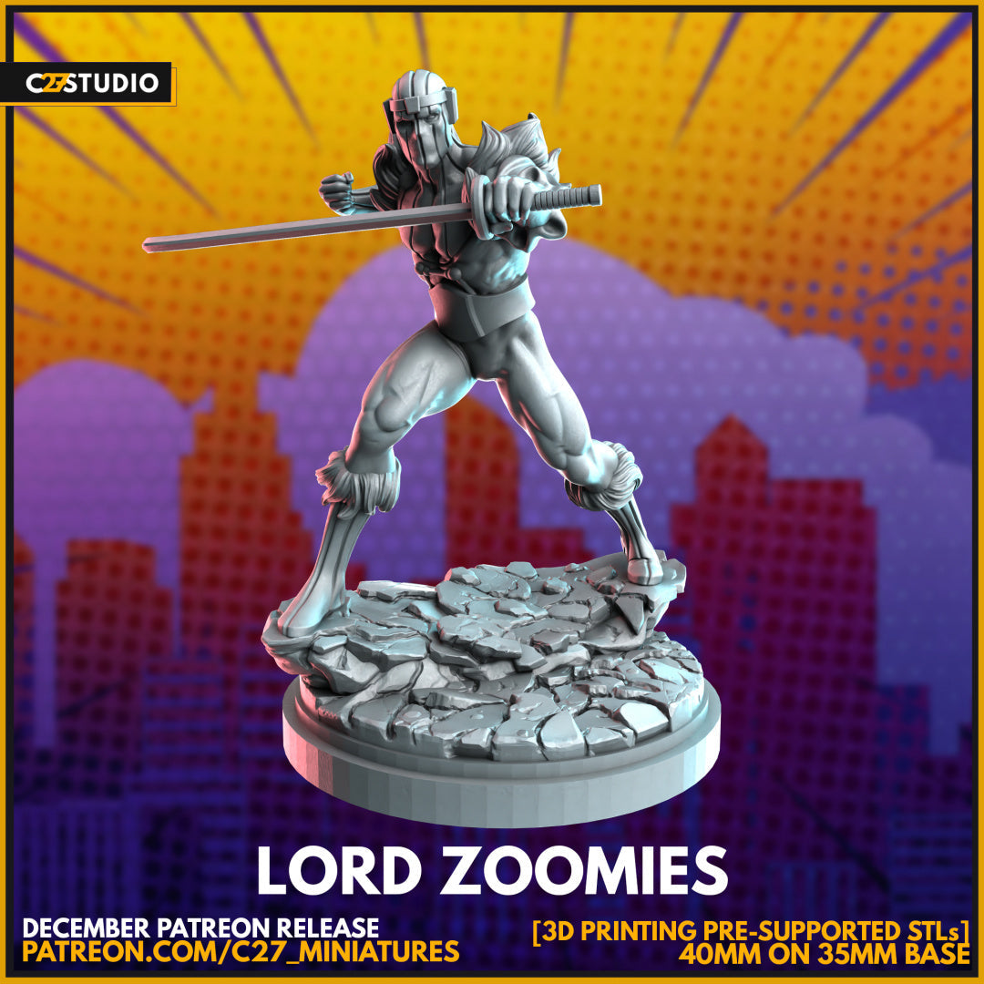 c27's Custom Lord Zoomies 3D Model – For Tabletop Gamers