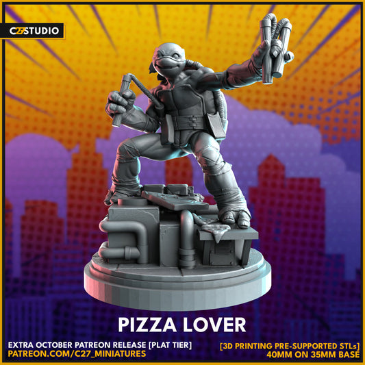 Pizza Lover 3D Model by c27 – Perfect for Custom Tabletop Games