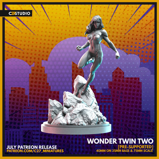 Get the Wonder Twin Two 3D Model by c27 for Tabletop Adventures