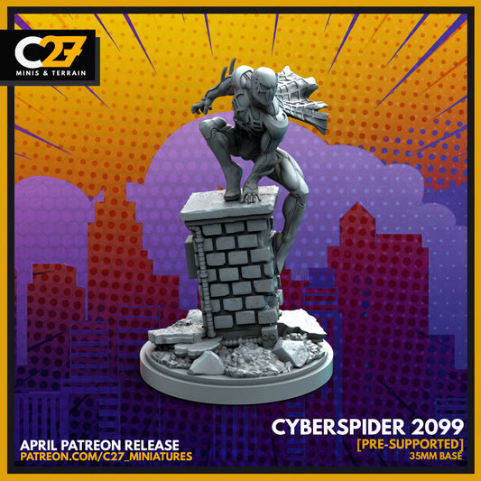 cyberspider 2099 3D Model by c27 – Perfect for Custom Tabletop Games