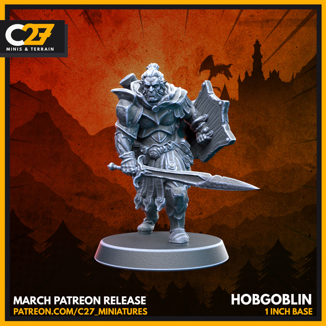 Unique Hobgoblin 3D Model by c27 – Tabletop Game Ready