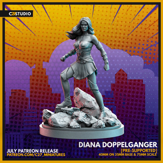 Get the Diana Doppelgänger 3D Model by c27 for Tabletop Adventures