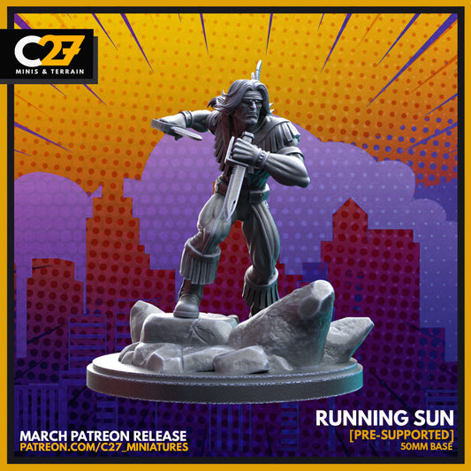 c27's running sun 3D Miniature – Add to Your Collection