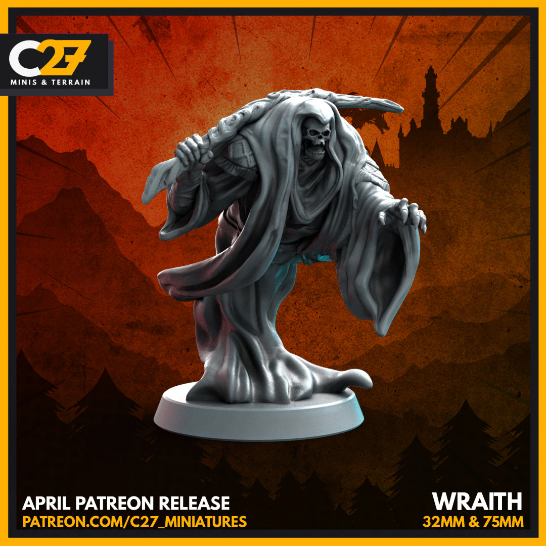 c27's wraith 3D Miniature – Add to Your Collection