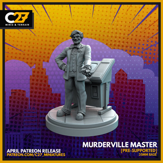 Murderville Master 3D Model by c27 – Perfect for Custom Tabletop Games