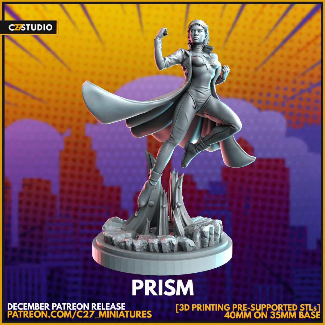 prism by c27 – Custom Miniature for Tabletop Play