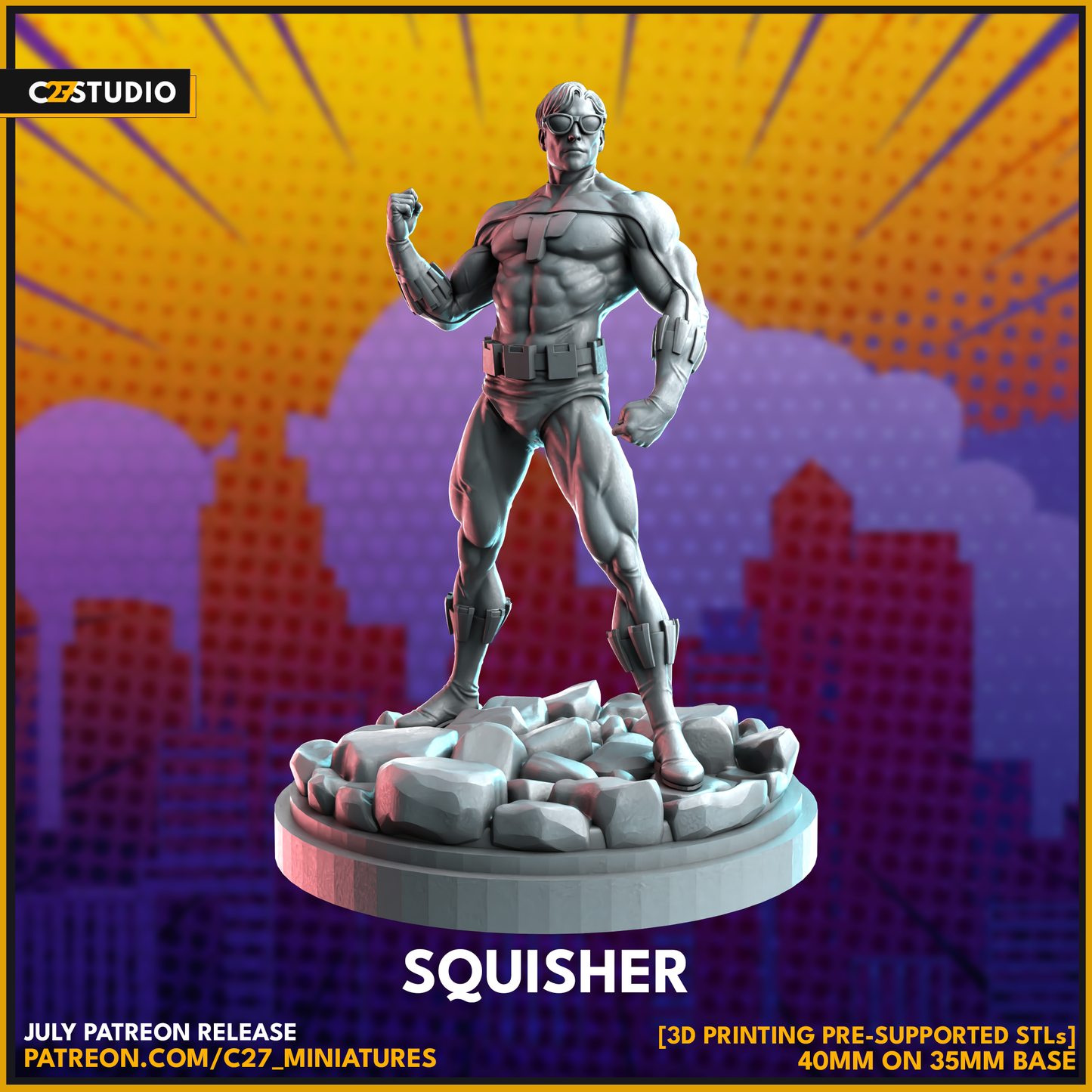 c27's Custom Squisher 3D Model – For Tabletop Gamers