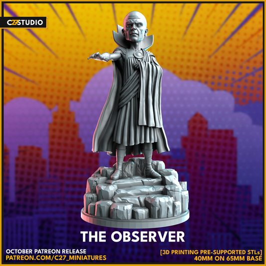 Custom The Observer 3D Model by c27 – Tabletop Adventures Await