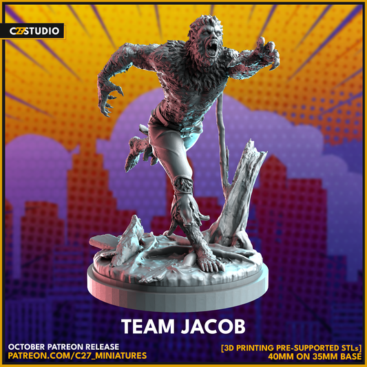 Team Jacob 3D Model by c27 – Perfect for Custom Tabletop Games